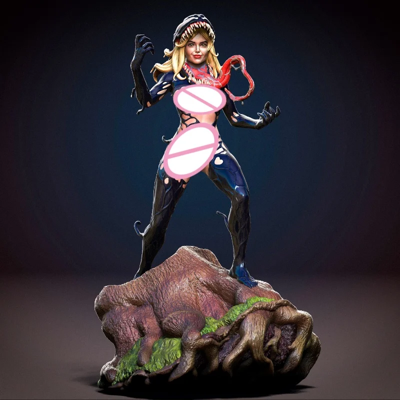 

1/10 Scale Resin Figure Sexy Female Venom Assemble Model Kit Unassembled and Unpainted 3D printing toy ﻿