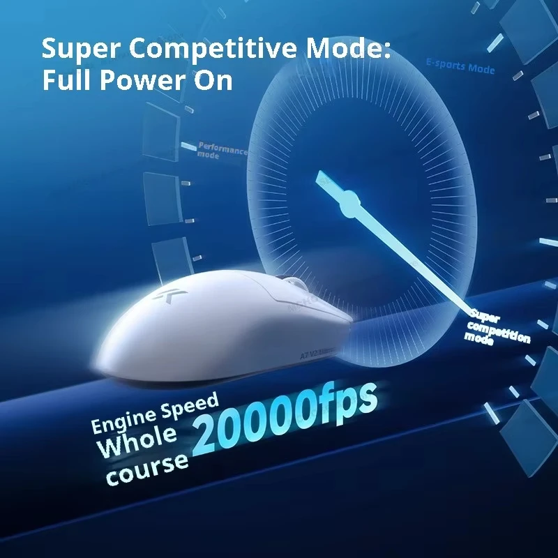 NEW MCHOSE A7 V2 E-스포츠 마우스 무선 블루투스 트라이 모드 인체공학적 경량 8K 게이밍 마우스 맞춤형 PC 액세서리 선물