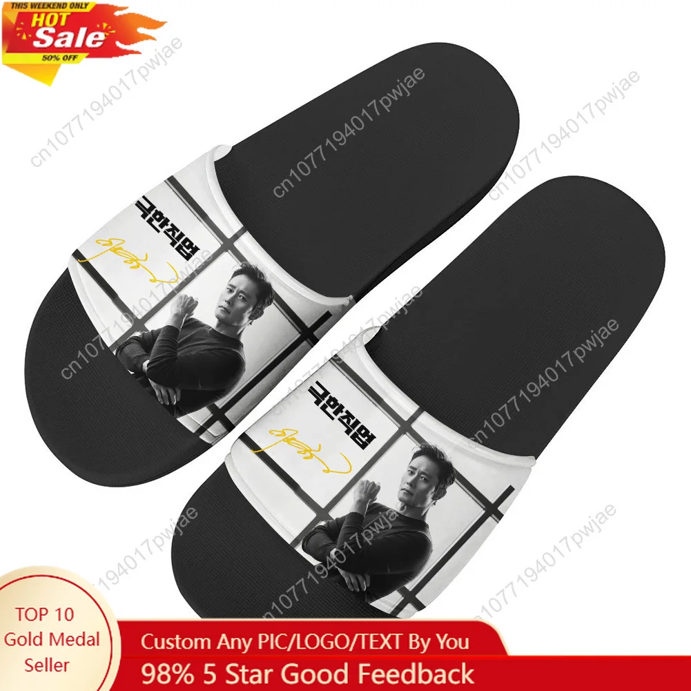 

Lee Byung hun Slippers Home Water Shoes Mens Womens Teenagers Outdoor Beach Pool Sandals Custom Summer Slipper