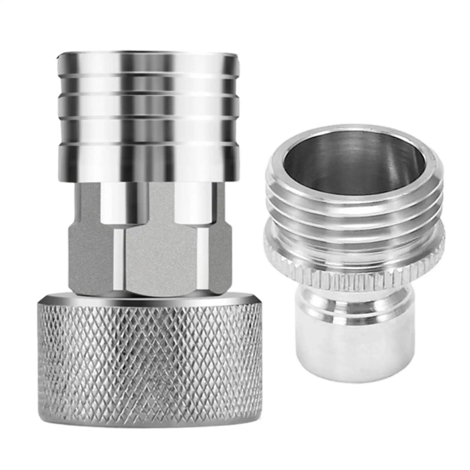Garden hose stainless steel adapter kit 3/4