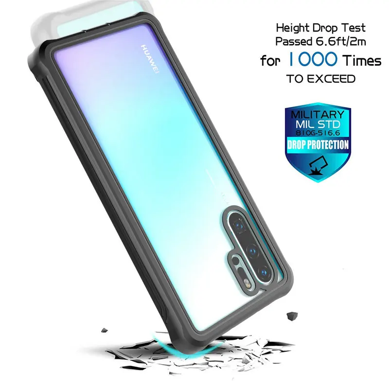 For Huawei P30Pro Crystal Case Funda Huawei P30 Pro Case VOG-L29 Clear Back Cover for Huawei P30 Case ELE-L09 360 Protection