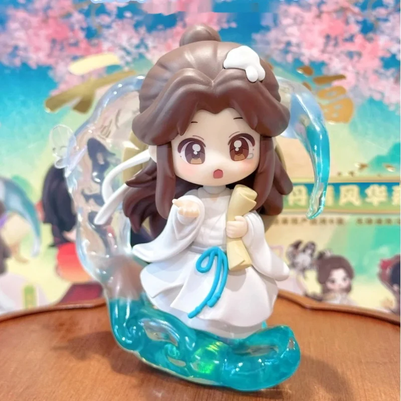 Tian Guan Ci Fu Dan Qing Feng Hua Series صندوق أعمى لطيف 12 سنتيمتر أنيمي شيه ليان وهوا تشنغ الشكل سطح المكتب تحصيل نموذج الهدايا
