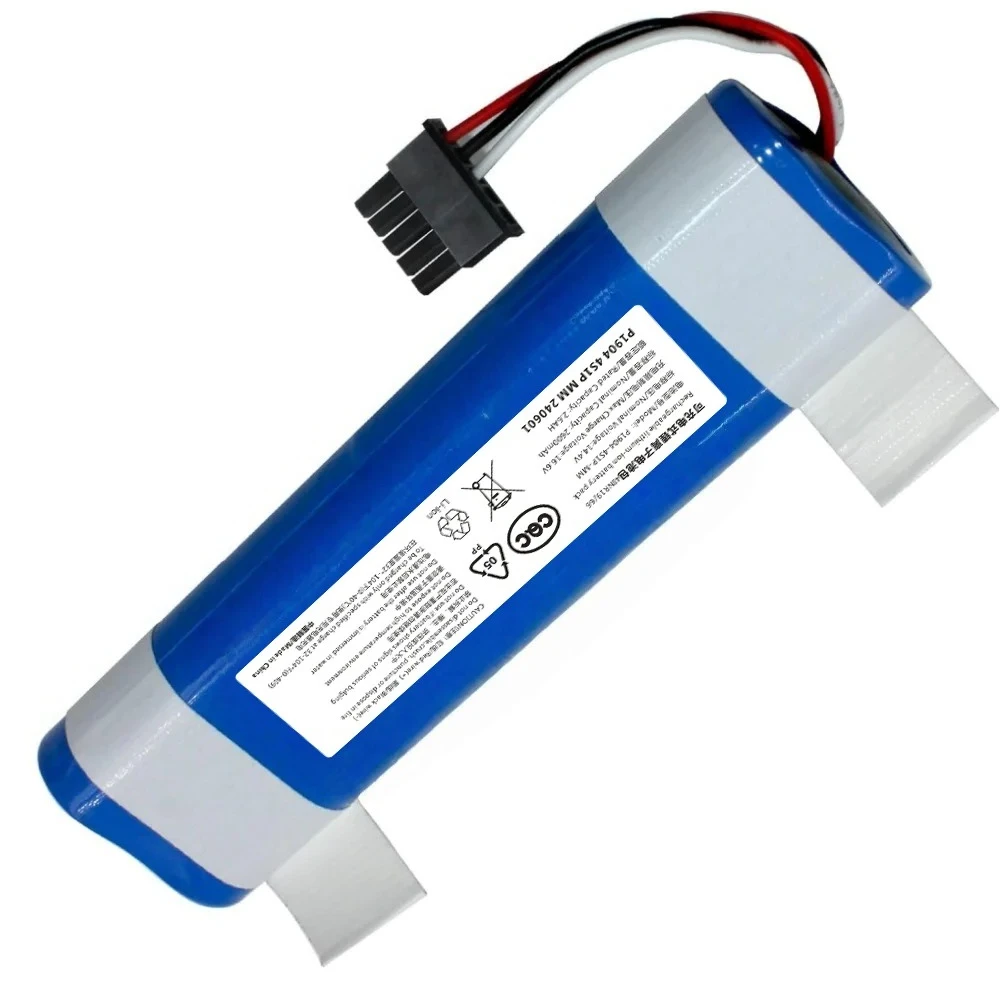 STYTJ02YM 14.4V 2600mAh Rechargeable Battery Pack Replacement For Xiaomi Mijia LDS Vacuum Cleaner Mop P Mop 2S Haier JX37