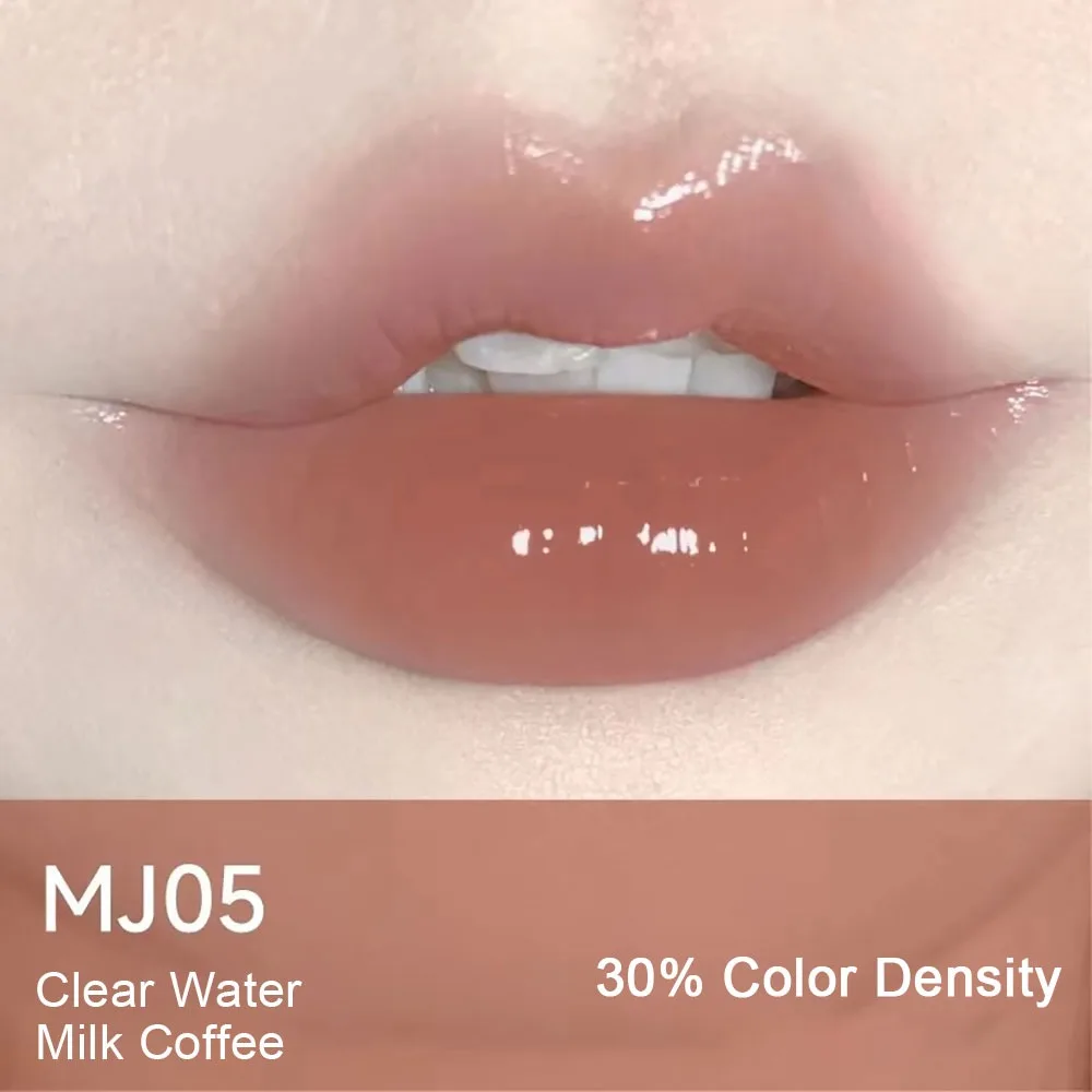 1 قطعة AZTK MELTYKISS جيلو ملمع الشفاه طبطب مقاوم للماء مثير مائي مرآة الشفاه غير عصا دائم ترطيب الشفاه خطوط