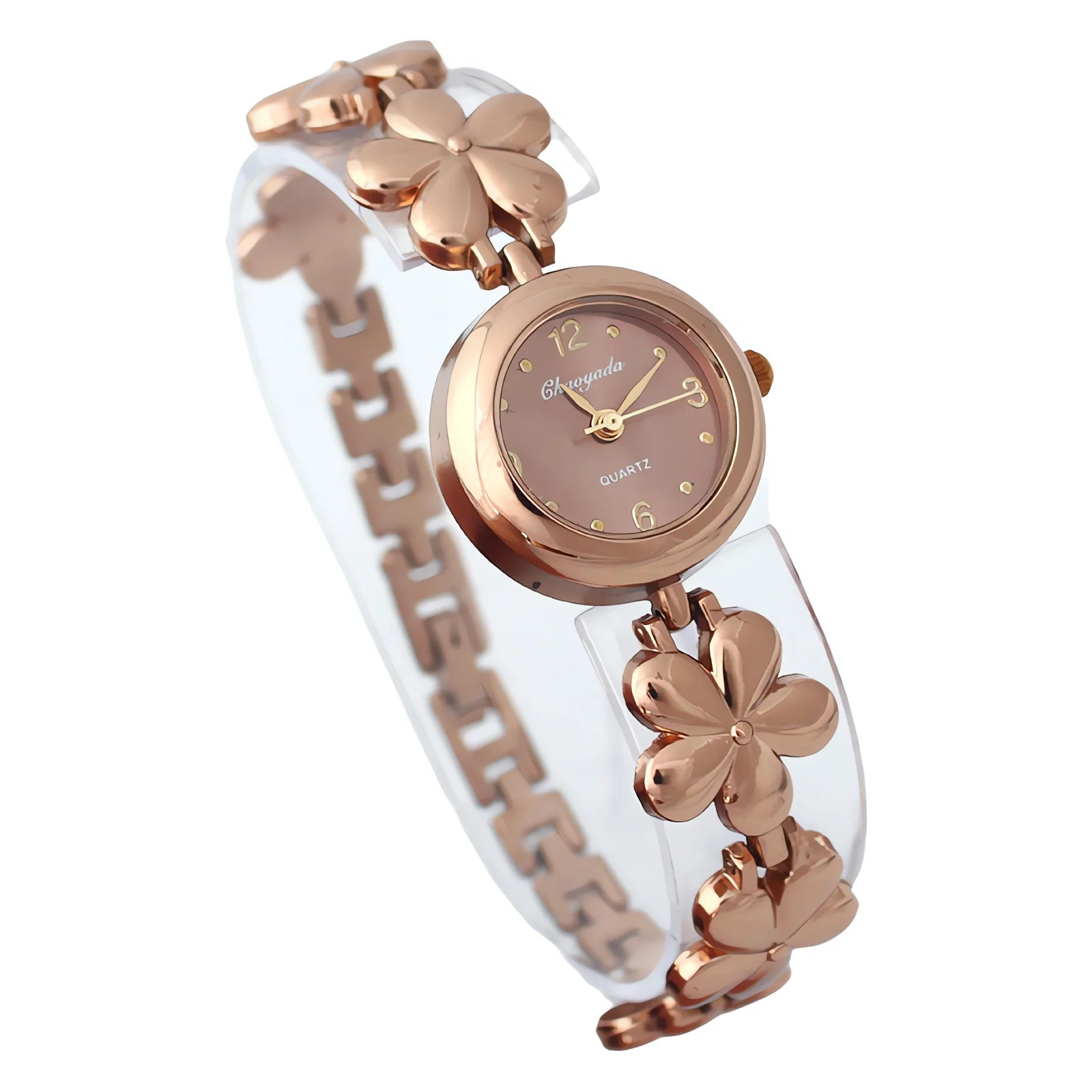 Women Flower Bracelet Watches Luxury Wristwatches Dress Watch Fashion Casual Vintage Ladies Watch