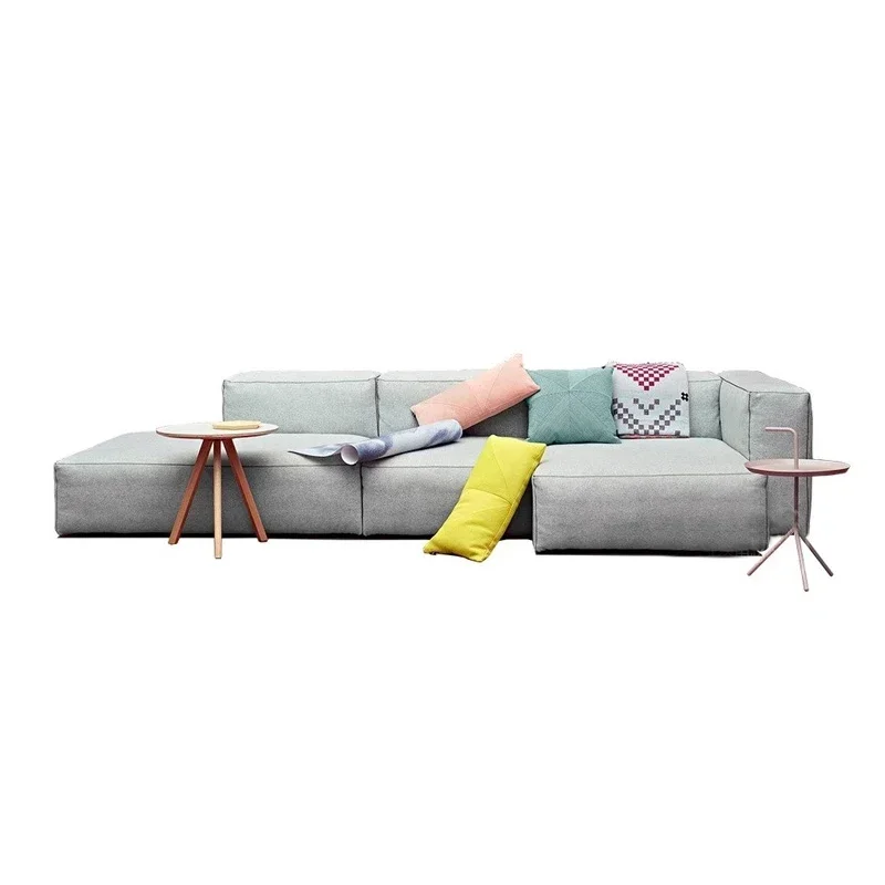 

Simple Nordic, concubine corner, creative three-person, modern Japanese-style small apartment, latex fabric, sofa combination