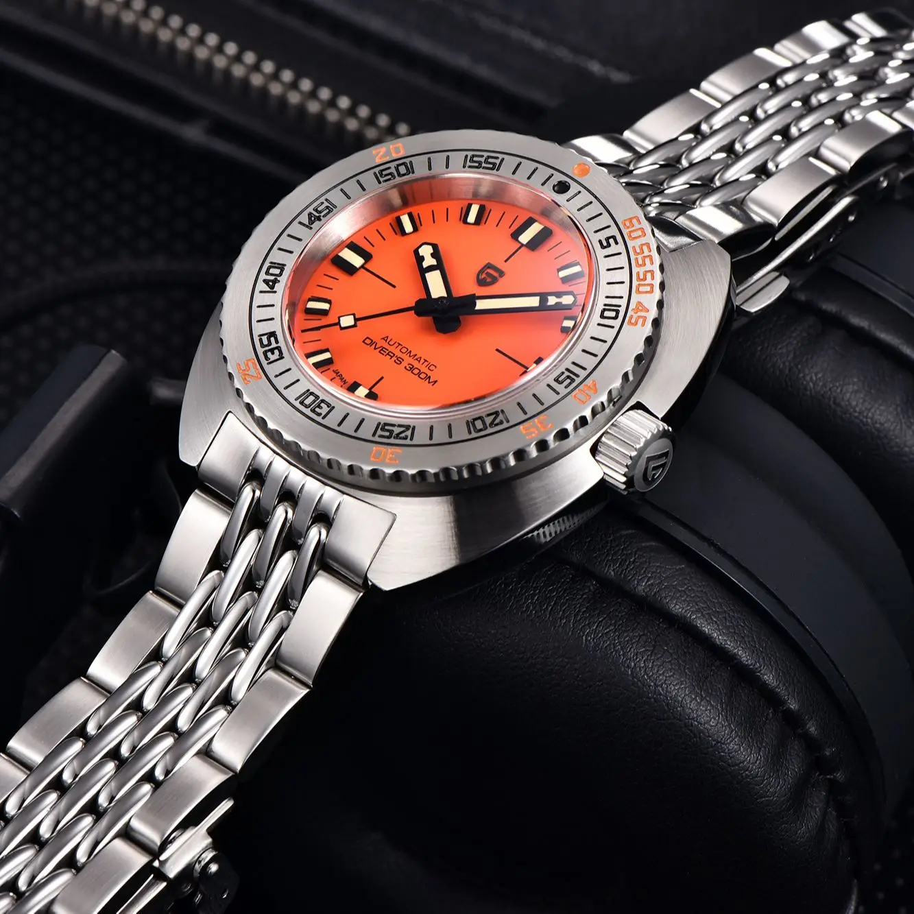 

PAGANI DESIGN 2025 New Men's Automatic Mechanical Watches NH38 Sapphire Stainless Steel 300m Waterproof AR Watch for Men