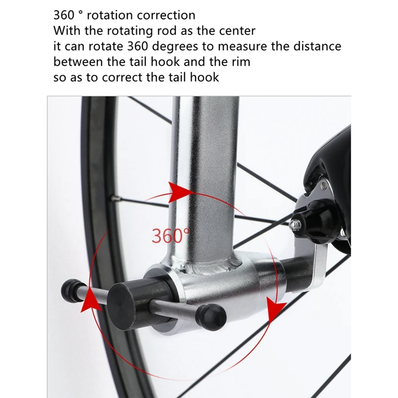 Многофункциональный инструмент для ремонта Riro, корректор хвостового крючка для MTB шоссейного велосипеда, вешалка для заднего переключателя, датчик выравнивания