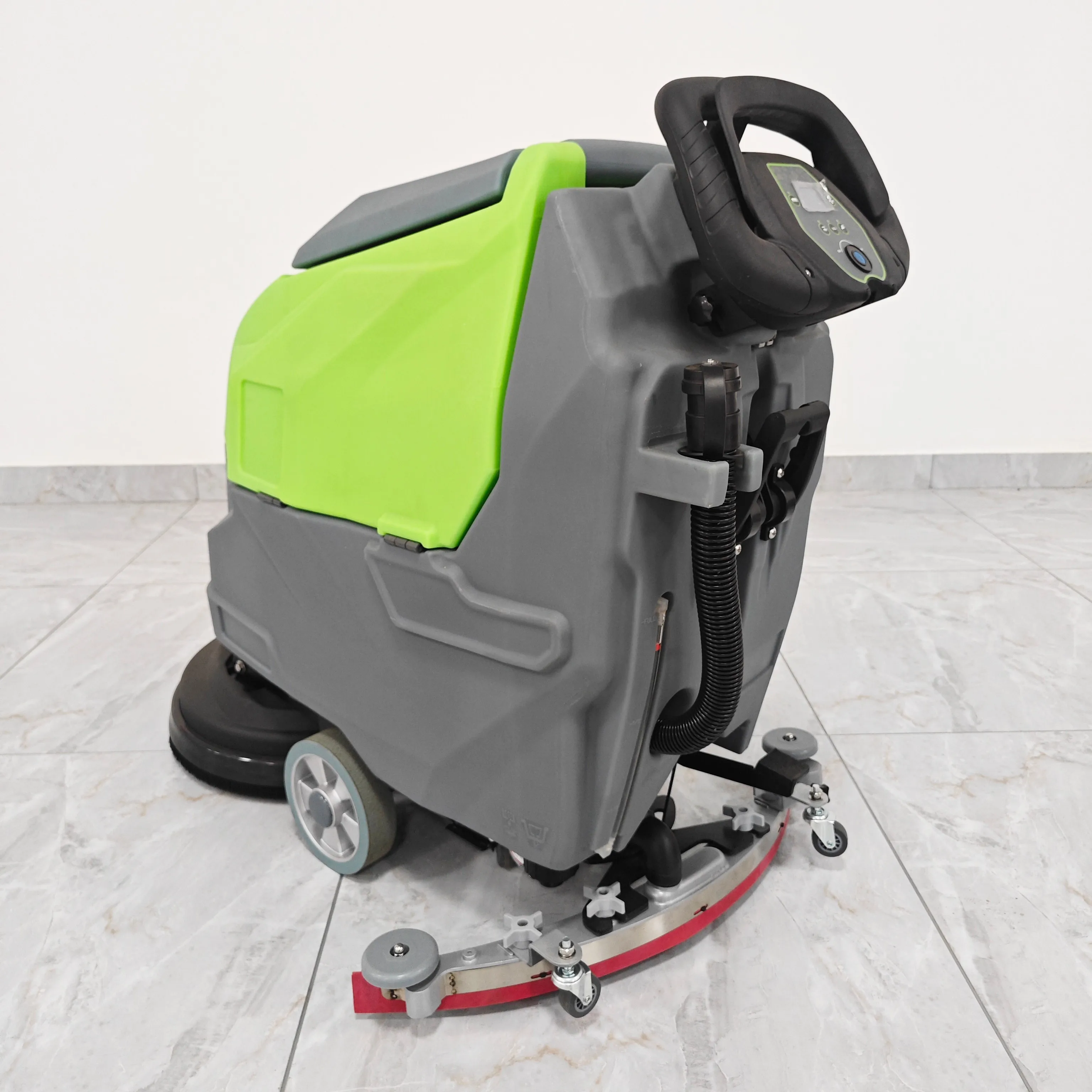 M30 Easy Operated Small Manual Battery Charger Floor Scrubber Tile Cleaning Machine