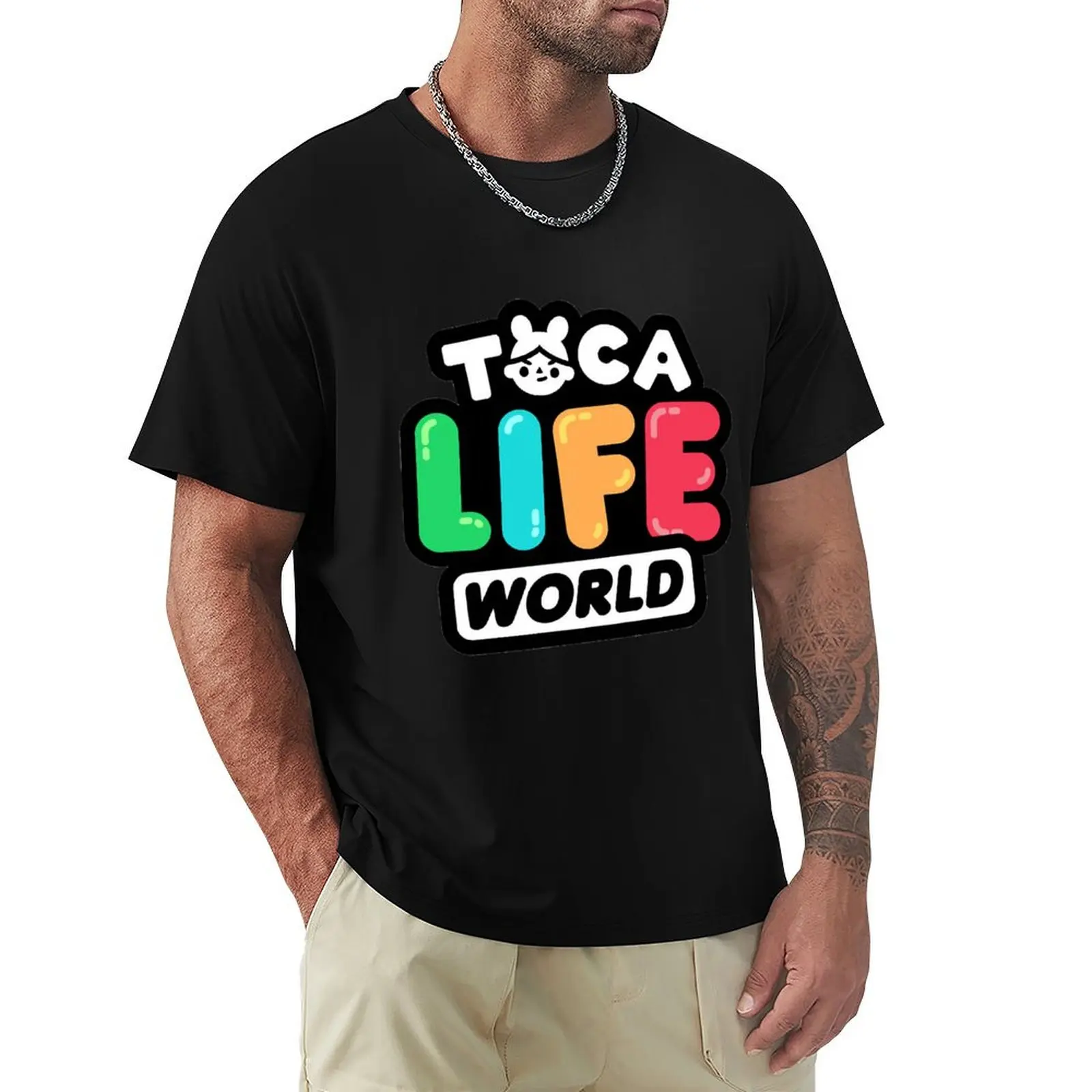 Toca Boca Toca Boca 2021 Toca Life World T-Shirt Minimalist Graphic Tee Shirt