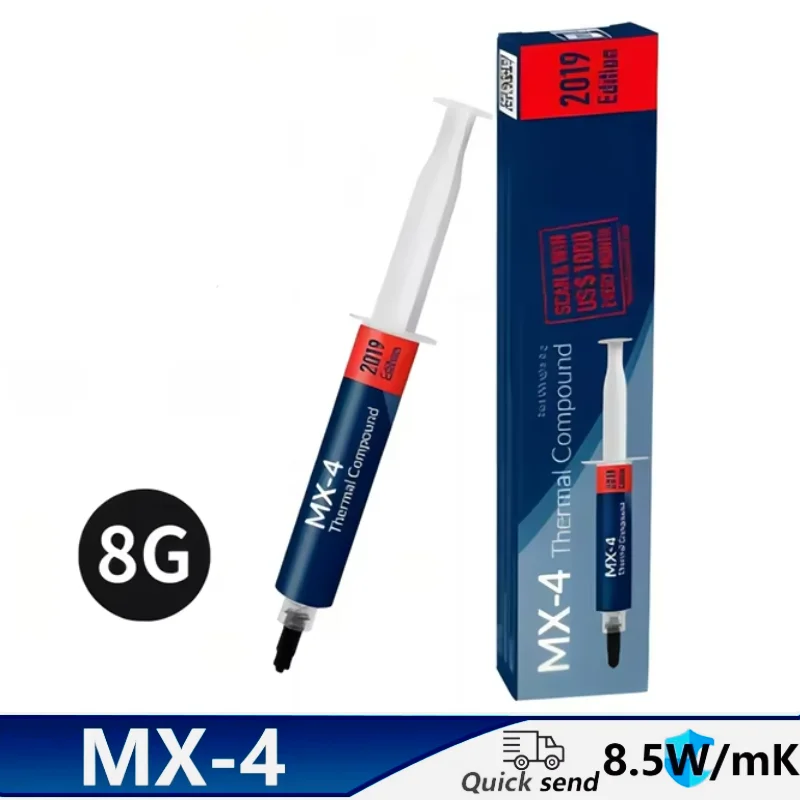 MX-4 8g/20gThermal grease processor Thermal Compound Thermal paste CPU GPU Cooler Cooling Fan fluid Conductive Heatsink Plaster