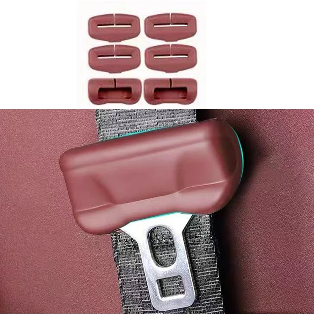 

Fit For Lantu Mount Taishan 2025 2026 Seat Belt Socket Anti collision Protection Cover Anti scratch Pad Decoration Accessories