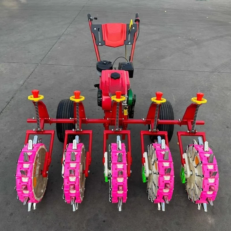 Portable Handheld Seed Planter with Engine High Productivity Sowing Machine for Various Vegetables and Herb Seeds Easy Operation