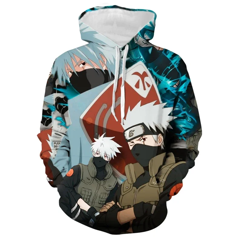 Uchiha Itachi Boys and Girls Hoodie Akatsuki Men's Hoodie 3D Printing Casual Pullover Naruto Men's Hoodie MINISO Men's Clothing