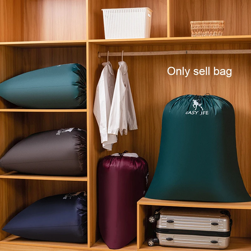 1Pcs/3Pcs Large capacity Dust-proof  Wear-resistant Clothes/Quilt Storage bag Bundle pocket