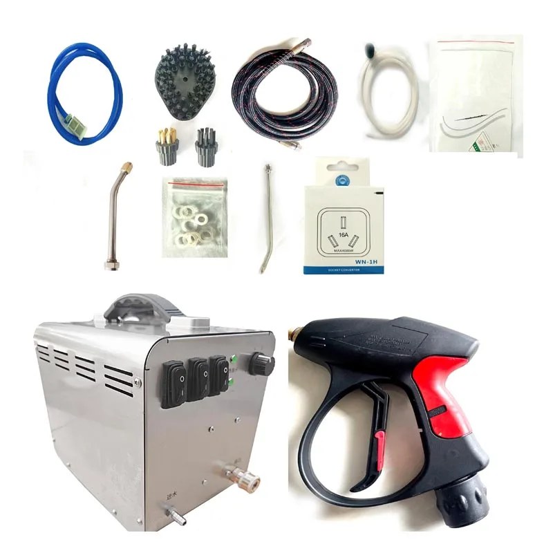 Steam Cleaner Portable High Pressure Device For Hotel Shop Office Deep Surface Cleaning Grease And Dirt Removing Practical Work