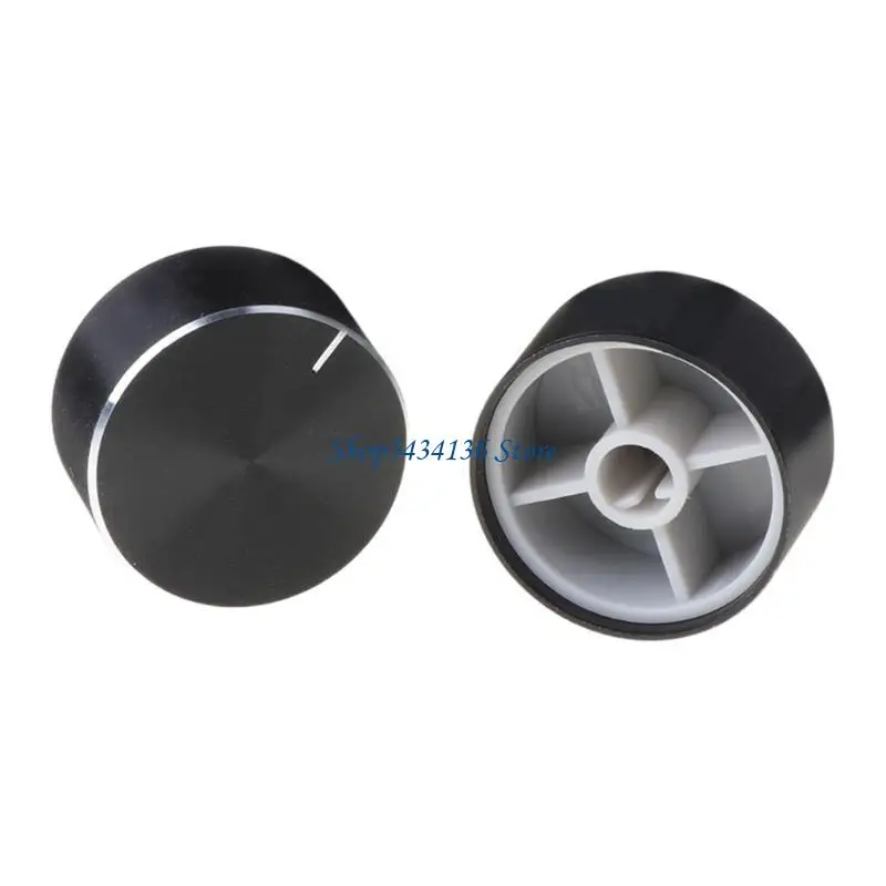 H7ED Potentiometer Control Knobs Upgrades Aluminum Electric Guitar Knobs Speed Measure Tone Control Knobs for Electric Guitar