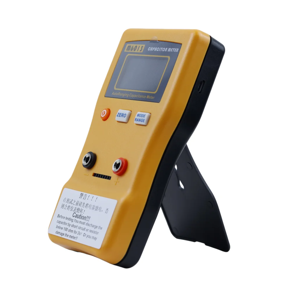 Handheld automatic range digital capacitance meter M6013 high-precision digital display capacitance tester