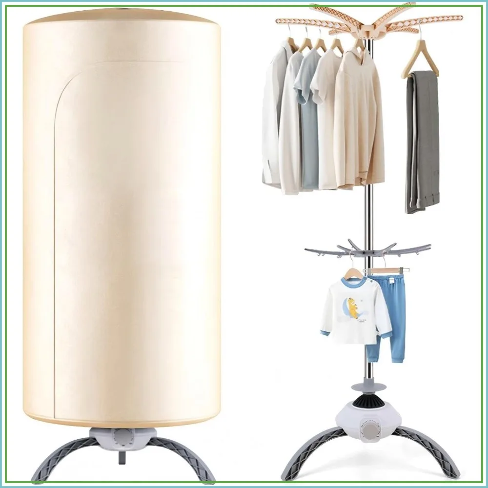 

Portable Clothes Dryer, 900W Fast Drying & Large Load Capacity for Laundry and Shoes - Compact Mini Dryer for Travel, Apartments, RV, Dorm