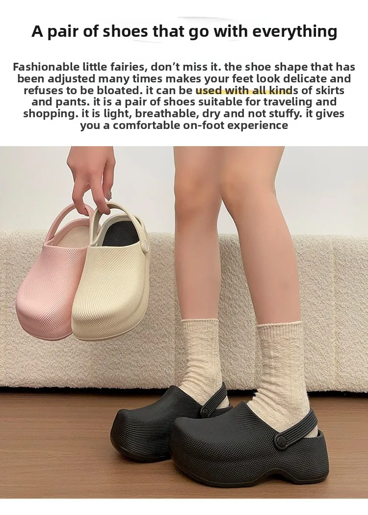 2026 Sommer Damen Clogs – Verstellbare Knöchelriemen-Slipper, wasserfeste Schuhe für Damen, orthopädische Komfort-Gehsandalen – Detail 3