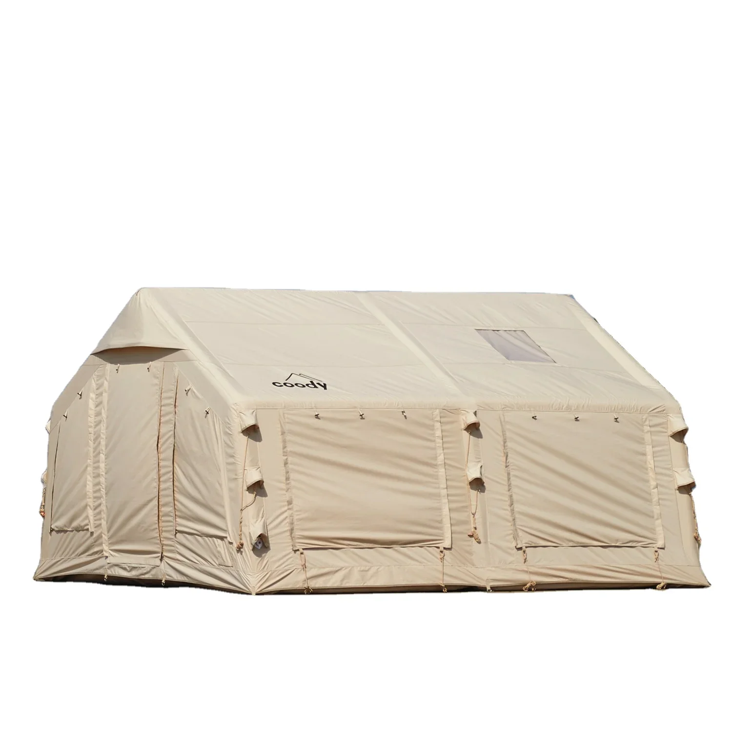 Air Tent 13.68 Sqm Inflatable Waterproof Canvas Camping Tent with UV Protection Sole Supplier by