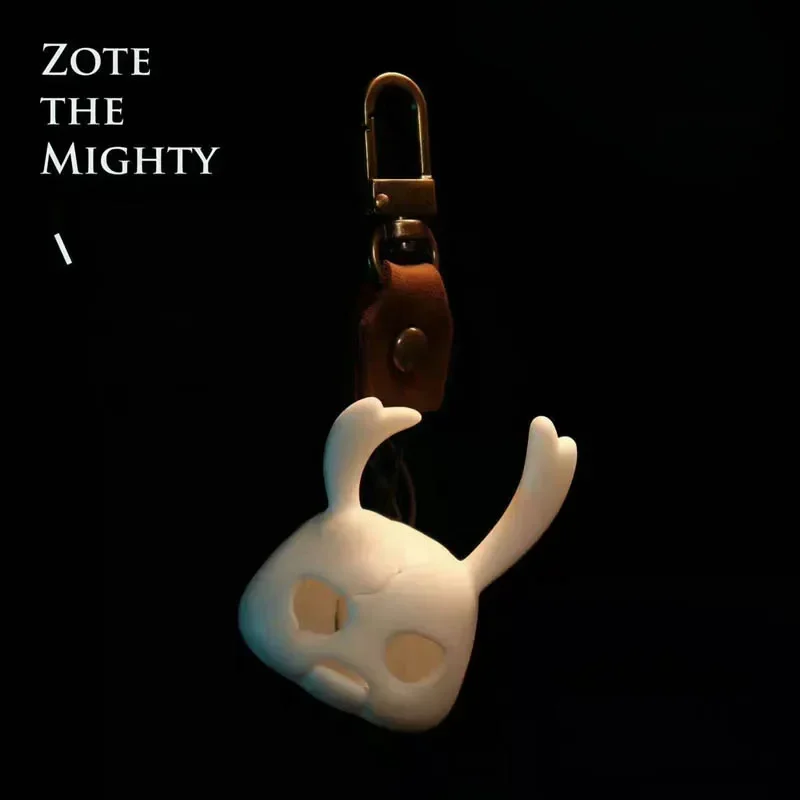 Hollow Knight Keychains Hornet Zote The Mighty Little Knight Keyring Accessories Game Character Backpack Hanging Charms
