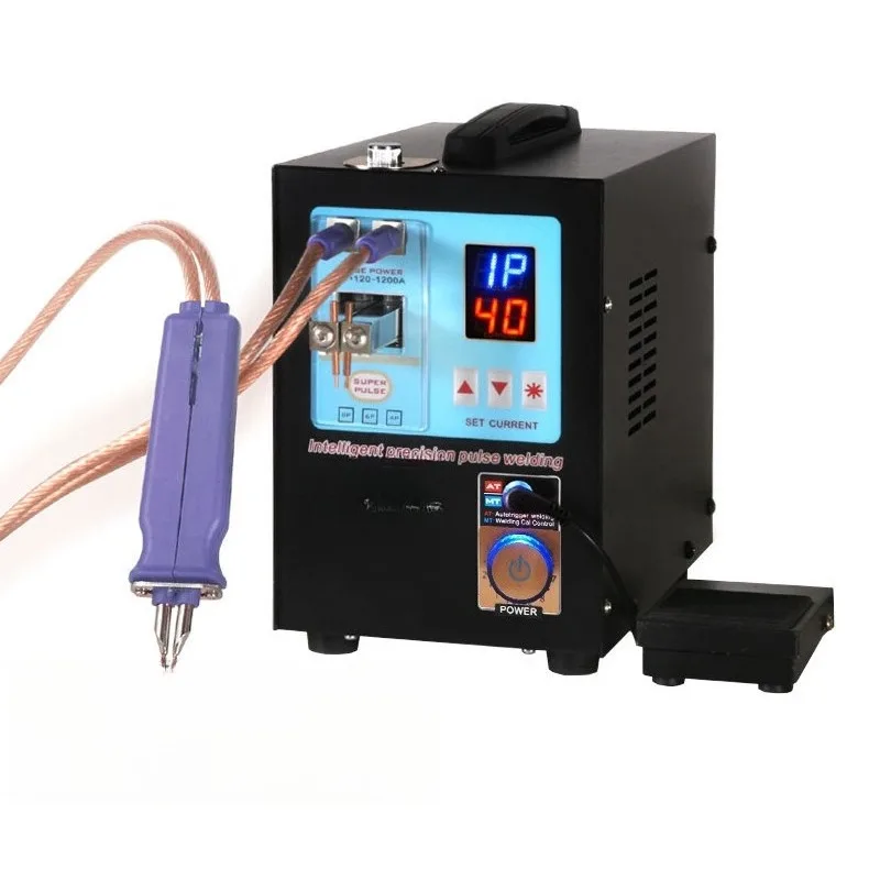 Spot Welder 737G 1.5kw Dual Digital Display Pulse Precision Push For 18650