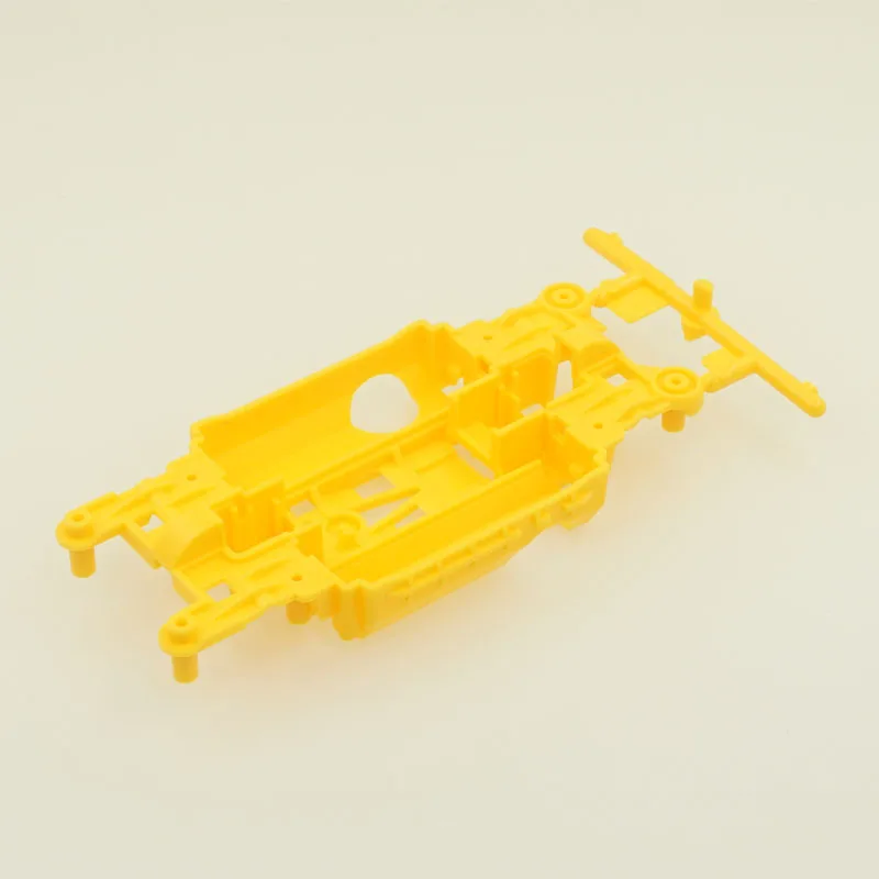 Project D mini 4wd racing car MS chassis blue pink yellow black color for mini 4wd racing car