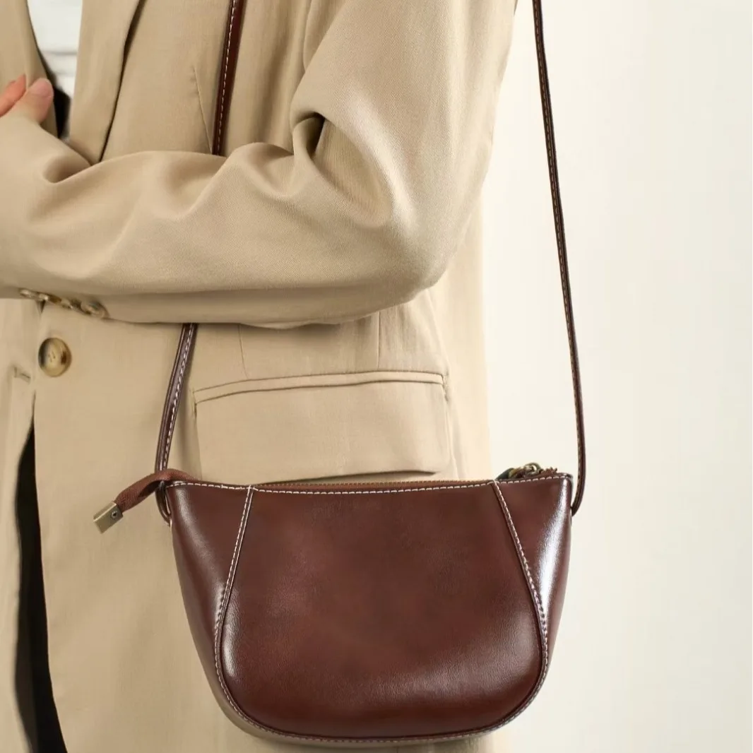 

New Fashion Cow Genuine Real Leather Women Handbags Ladies Shoulder Bags Female Girl Famous Brand Luxury Flap Bag