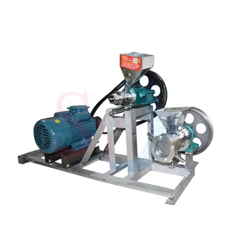 220V 380V Electric Wheat Puffed Corn Food Extrusion Grain Puffing Machine/ Engine Rice Flour Maize Puff Extruder