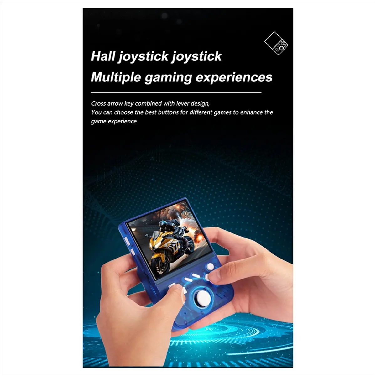 A207Z R36 Mini Retro Handheld Game Console MY Mini 64GB 3.5inch IPS Screen Video Game Console Linux Supports 30+ Simulators B Re