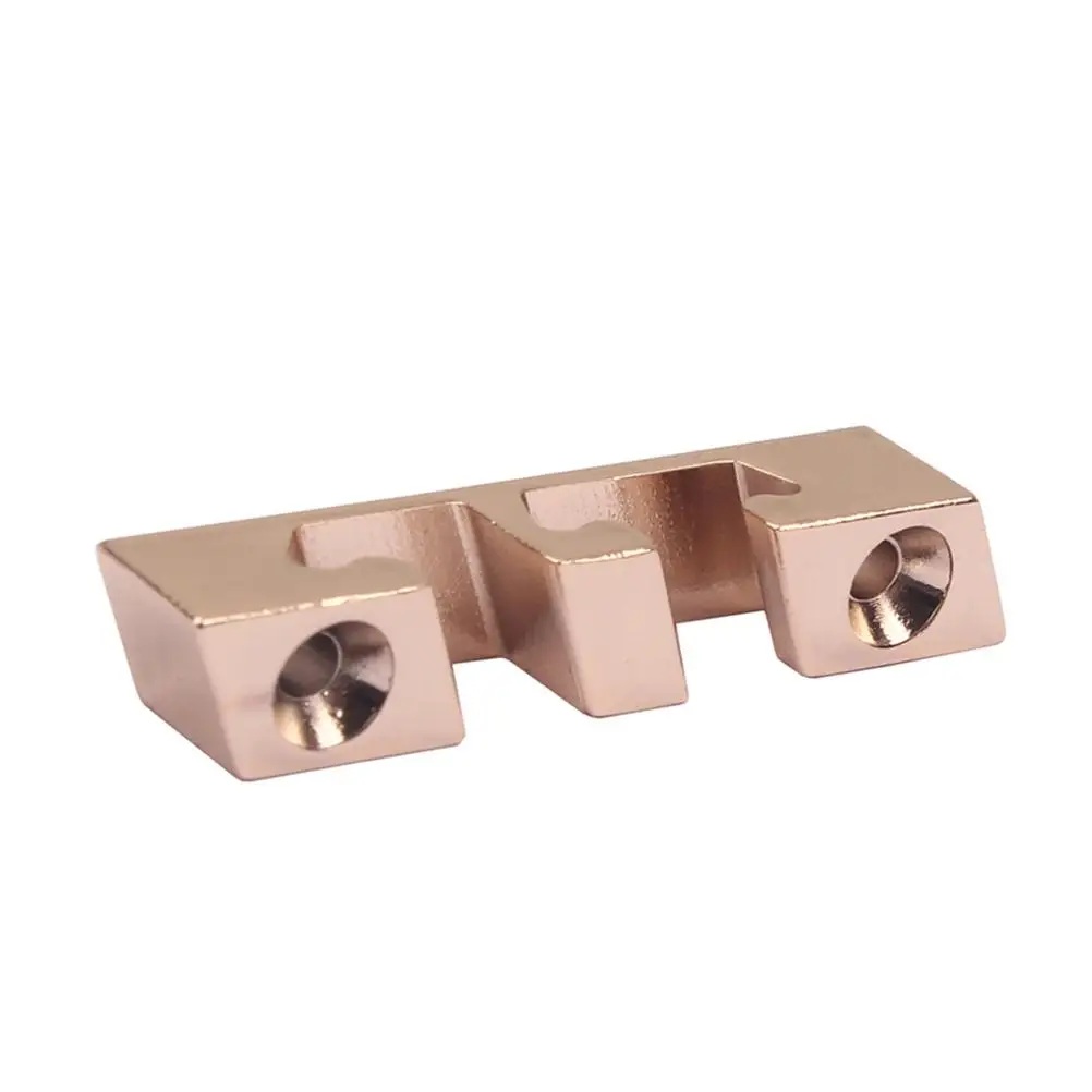 

3 String Bass Guitar Zinc Alloy Retainer Light Weight High Strength Tone Sustain Gold Color Enhancer Guitar Parts Accessories