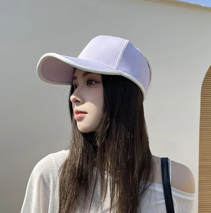 High Ponytail Baseball Cap Women Summer Quick-Drying Sun Protection Anti-Ultraviolet Duckbill Cap Beach Hat