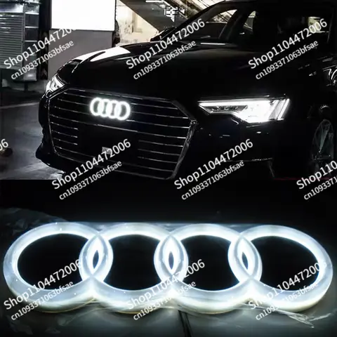 249mm/273mm/285mm 아우디 자동차 LED 전면 그릴 로고 램프 (아우디 A3 A4 A5 A6 A7 A8 S3 S4 S5 S6 S7 Q3 Q5 Q7 TT 스태틱 라이트) 249mm/273mm/285mm 아우디 자동차 LED 전면 그릴 로고 램프 (아우디 A3 A4 A5 A6 A7 A8 S3 S4 S5 S6 S7 Q3 Q5 Q7 TT 스태틱 라이트)