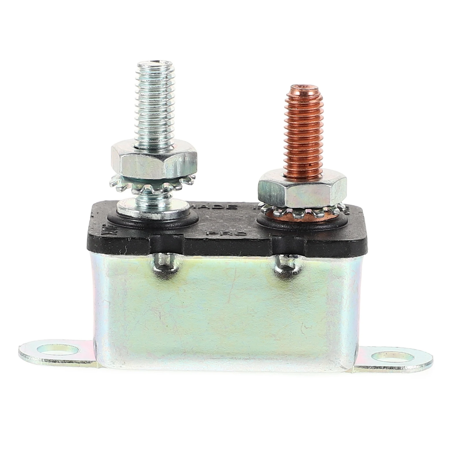 

30A Current Protector Auto Reset Mounting Hole 180 Degree Bracket for Car Truck Motorcycle Automotive