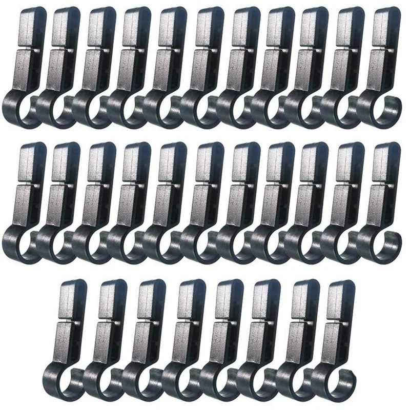 

Helmet Clips For Head Light Lamp Hard Hat Light Clips,Hardhat Accessory,Easily Mount Hook For Helmet,Cap Strap 100 Pcs