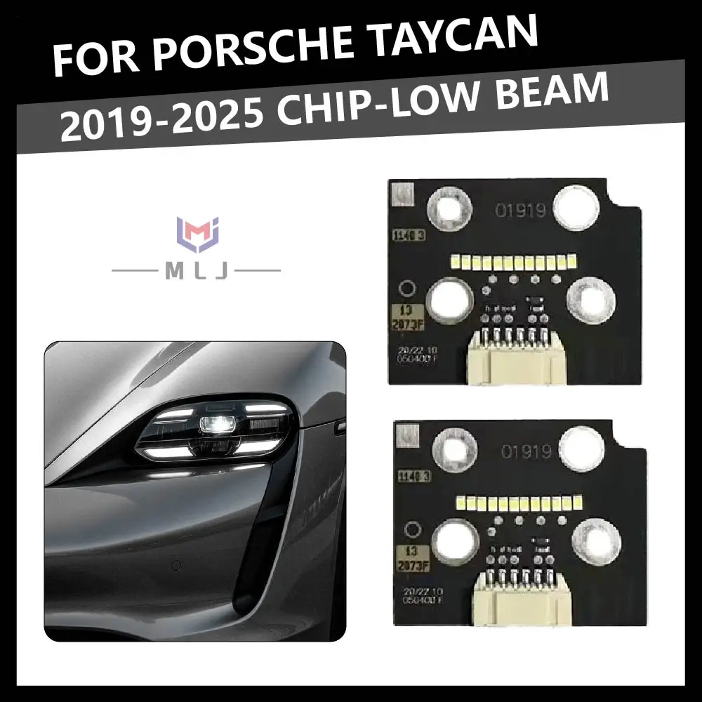 

Белые светодиодные модули (чипы) для фар Angle Eyes (ближний свет) для Porsche Taycan 2019-2025, замена драйвера, автомобильные аксессуары