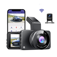 2024 New AZDOME Dash Cam M17Pro 2K+1080P 150°FOV Car DVR Wifi ADAS 24H Parking Mode Loop Recording Super Night Vision G-Sensor