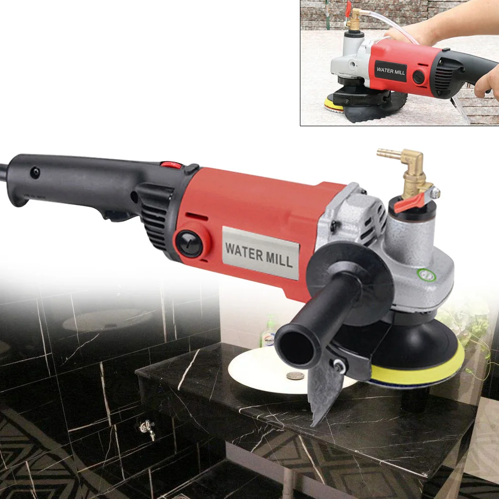 Wet Polisher Grinder Diamond Concrete Polishing Machine for Marble Stone 1400W