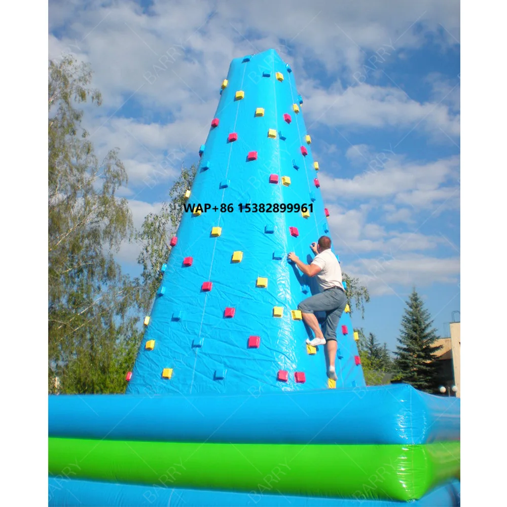 Indoor and Outdoor Climbing Kids Playground Equipment Inflatable Children Climbing Wall Home Backyard Climbing Wall for Kids