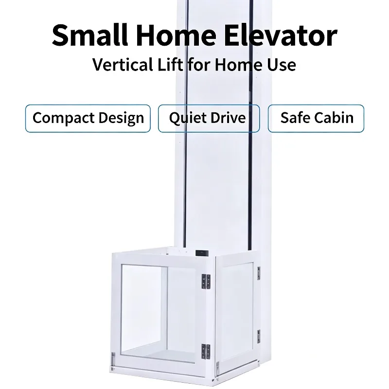 For Electric Hydraulic Lift, Small Lifting Platform, Custom Home Elevator, Cargo Lift for Warehouse, Factory and Store Use