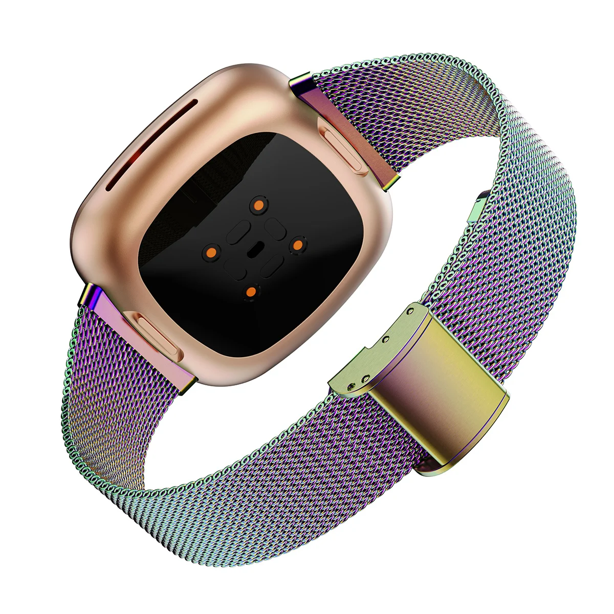 Milanese Loop Watch Straps For Fitbit Versa3/Fitbit Sense High Quality Wristband Slim Design Fashion and Luxury Style Watch Band
