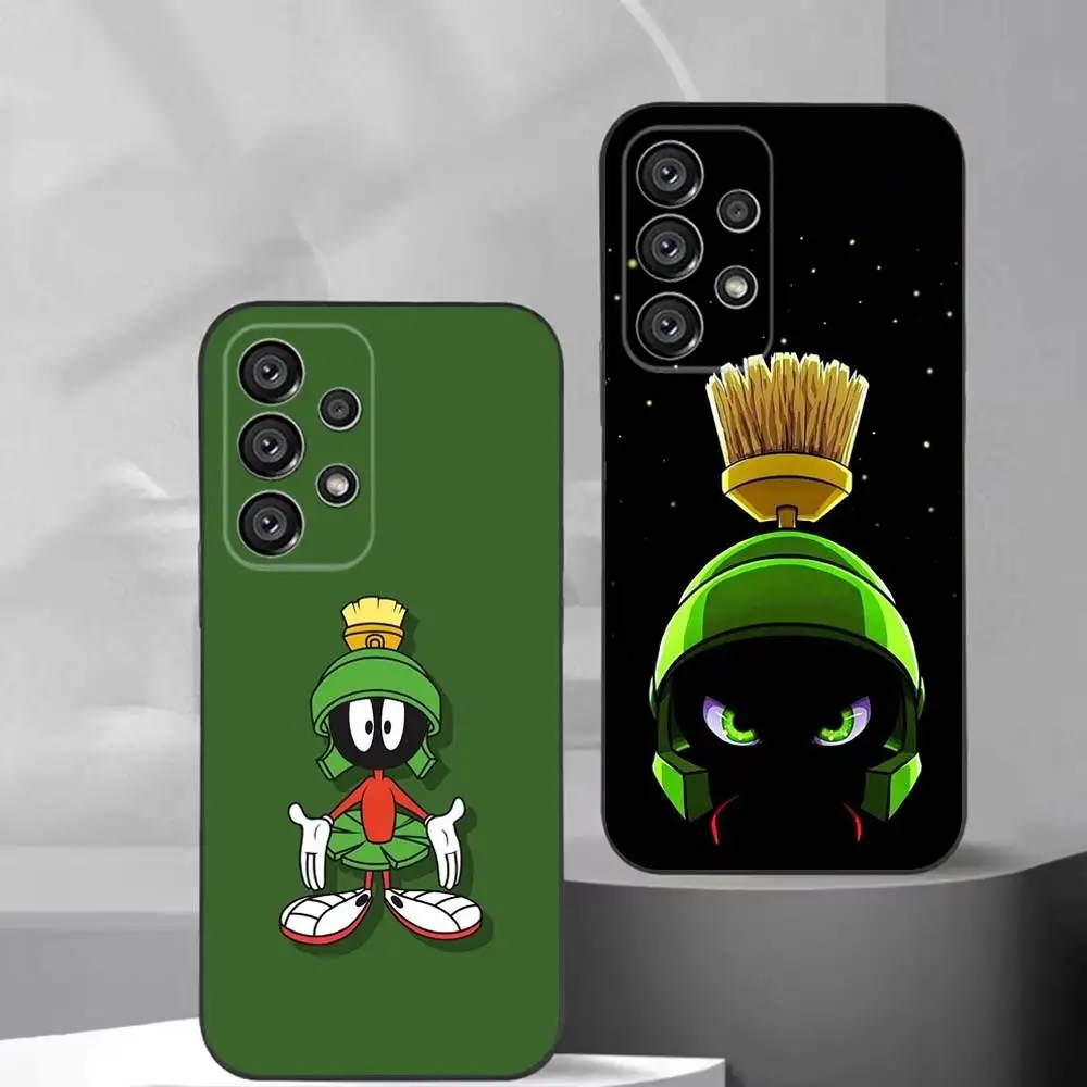 

M-Marvin The M-Martian Phone Case For Samsung S25,S24,S21,S22,S23,S30,Ultra,S20,Plus,Fe,Lite,Note,10,9,5G Black Cover