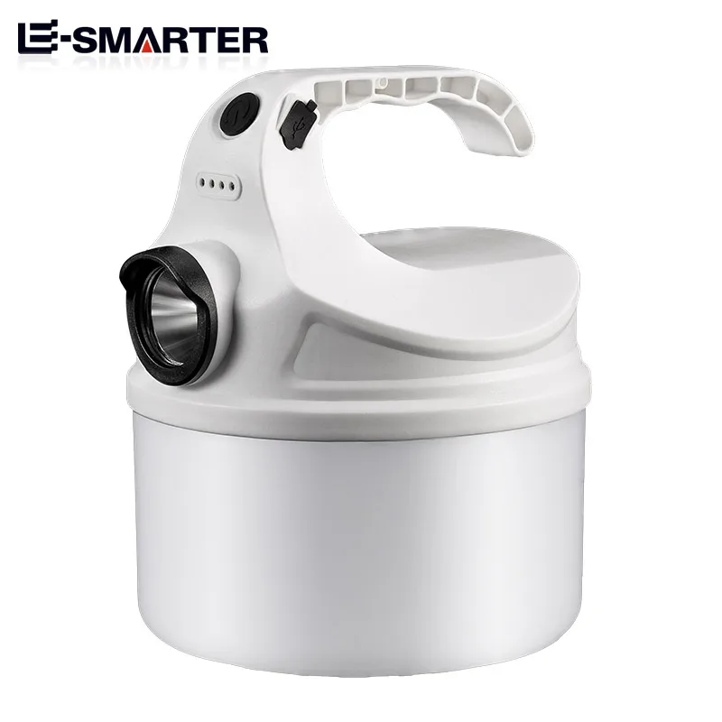 Portable Outdoor Led Camping Lantern Dimmable Emergency Light Rechargeable Waterproof Flash Lamp USB Rechargeable Light