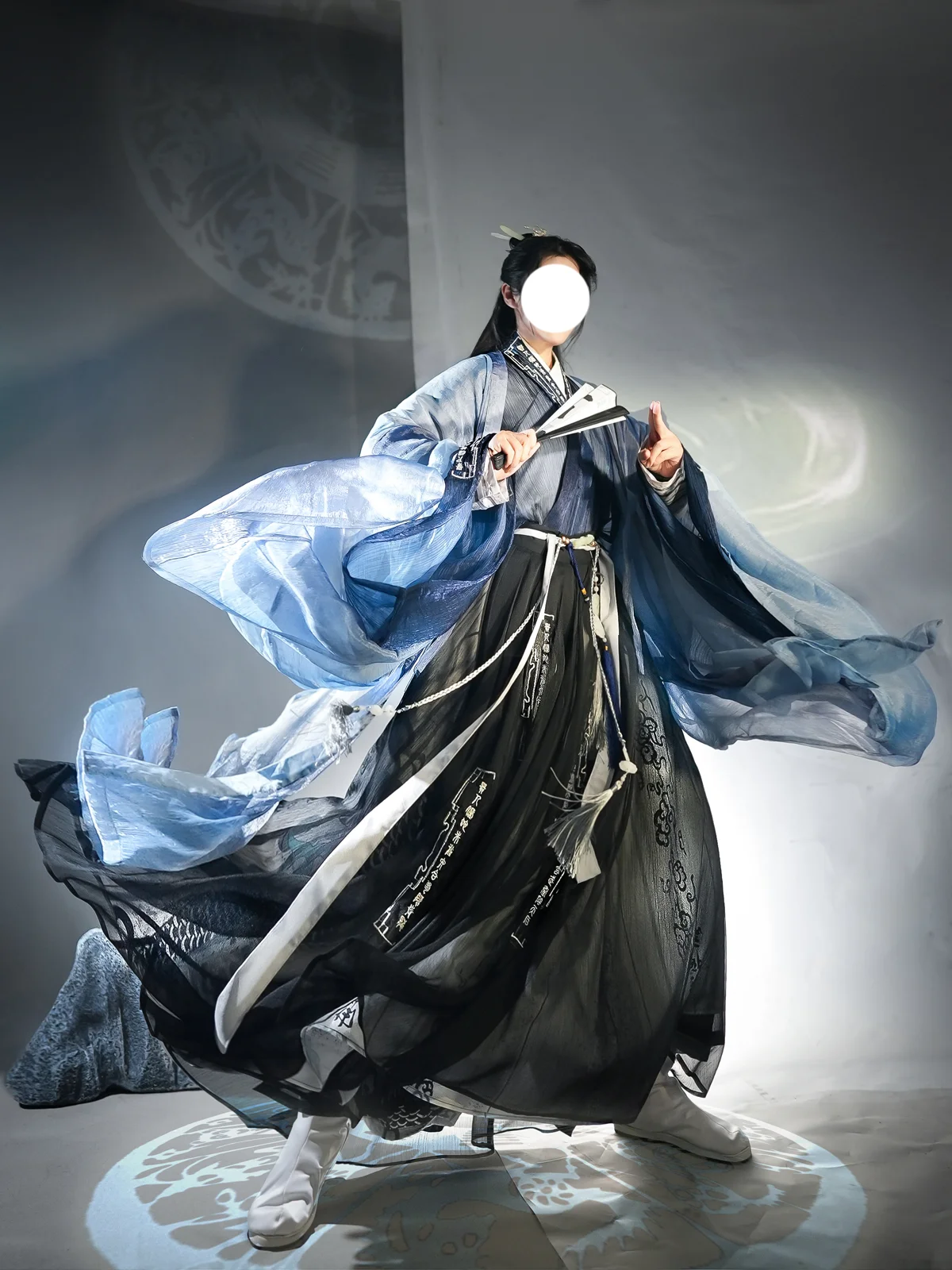 

Chinese Traditional Hanfu Cosplay Song Dynasty Dance Costumes Ancient Outfits Embroidery Costume FYSZ