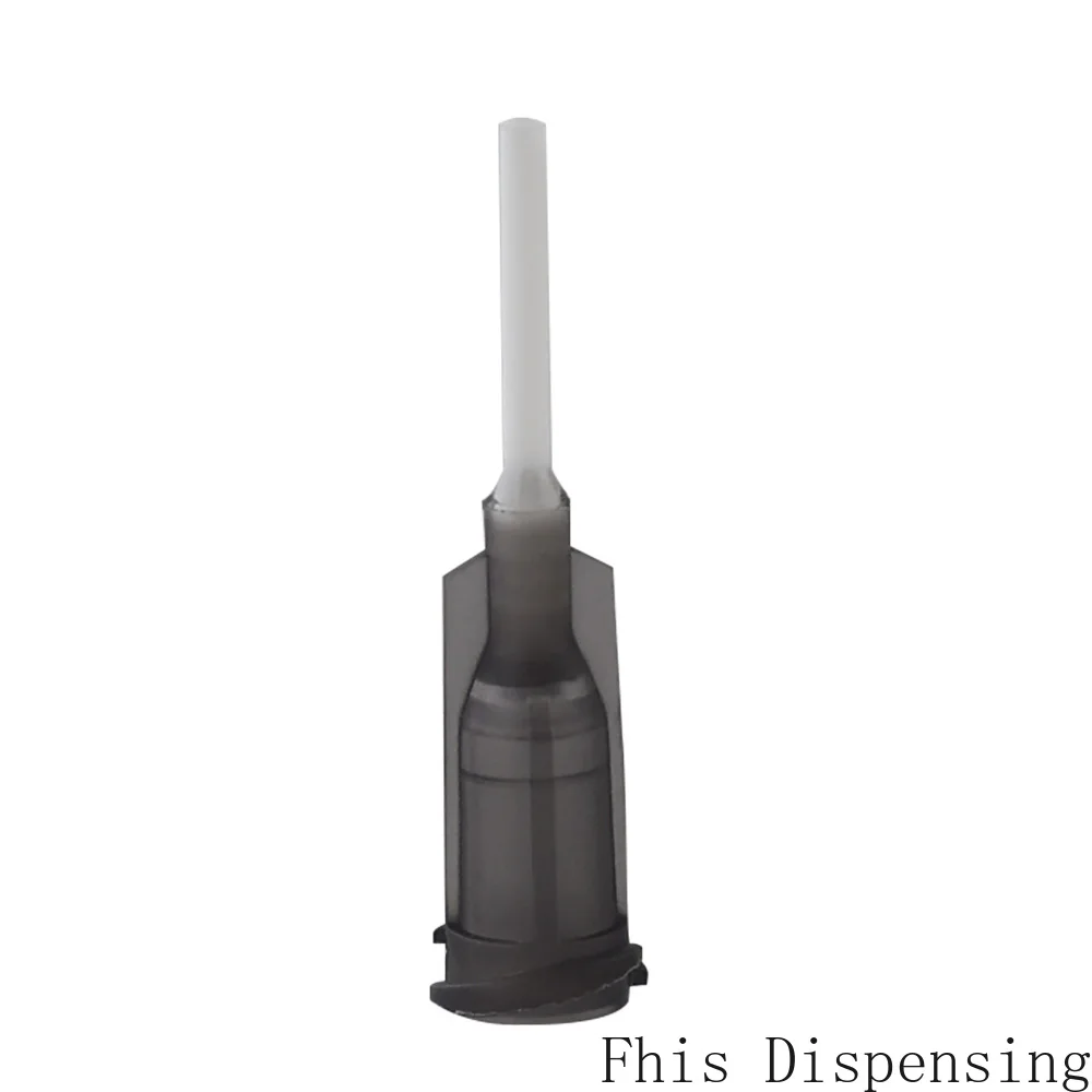 Pack of 100 Glue Dispensing Needle Tube Length 12.7mm 0.5 Inch PP Flexible Needle 16G