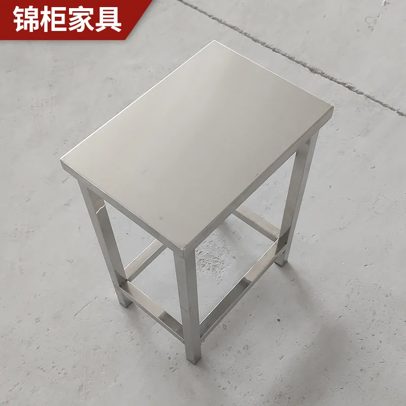Manufacturer stainless steel small square stools