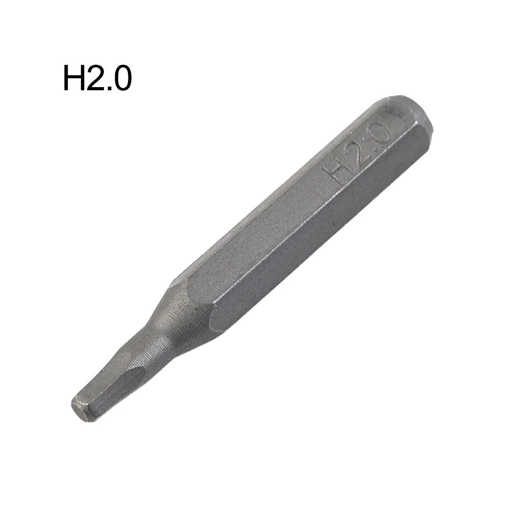 Household Appliances Screwdriver Bit Power Tools Small Hex 28mm Length H0.7 H0.9 H1.5 H428mm High-strength Steel