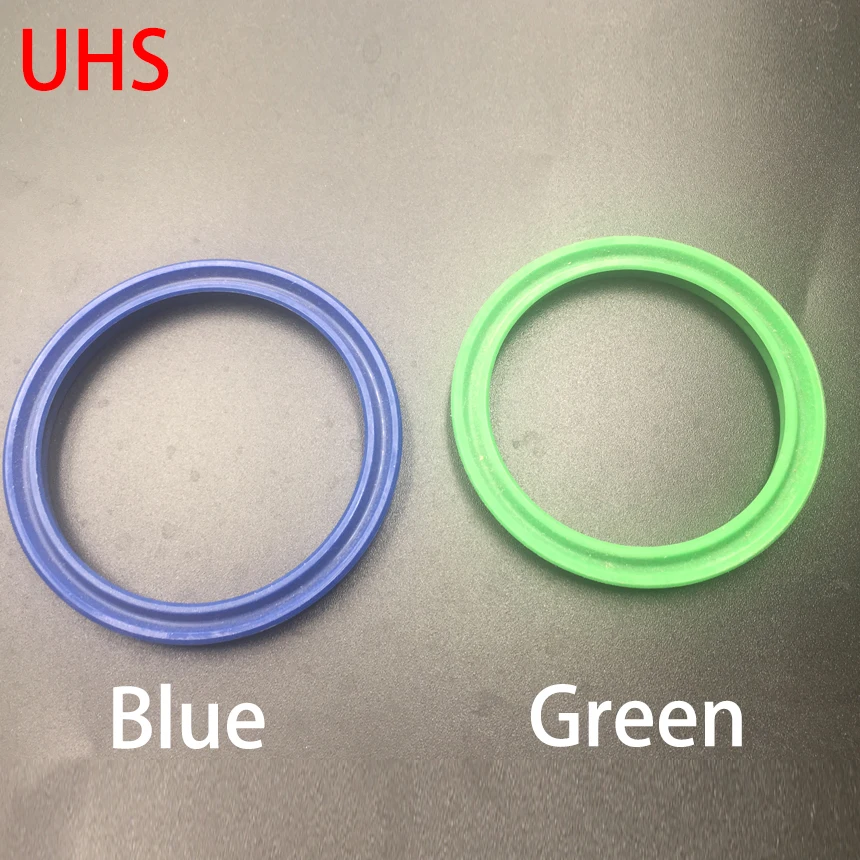 UHS 150*165*9 150x165x9 Green Blue TPU Grooved U/Y Lip Hydraulic Cylinder Piston Rod O Ring Gasket Oil Seal