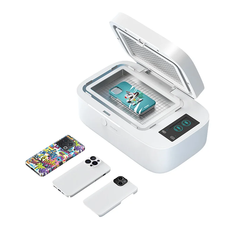 

Rock Space Mini Custom Phone case Maker Desktop Sublimation Printer Cell Phone case Printing Machine